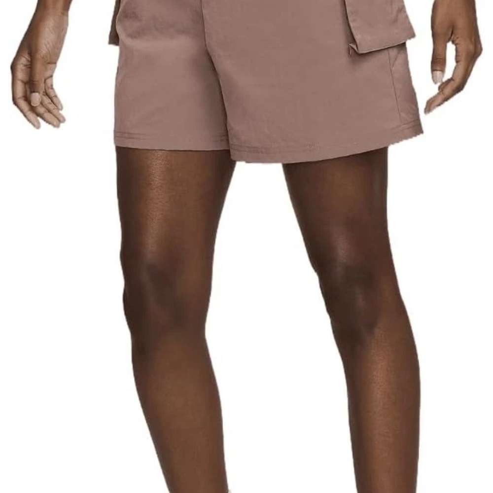 Nike Women's Tan Cargo Shorts - Picture 2 of 10